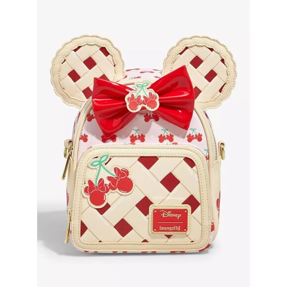 Minnie Mouse Cherry Pie mini convertible backpack Loungefly main image 7